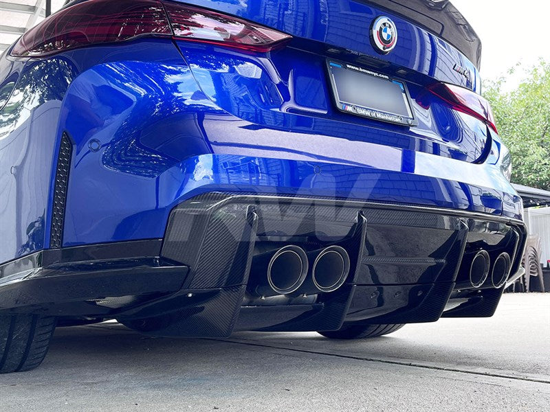 RW Carbon - Carbon Fiber GTX Rear Diffuser/Undertray - BMW G80 M3