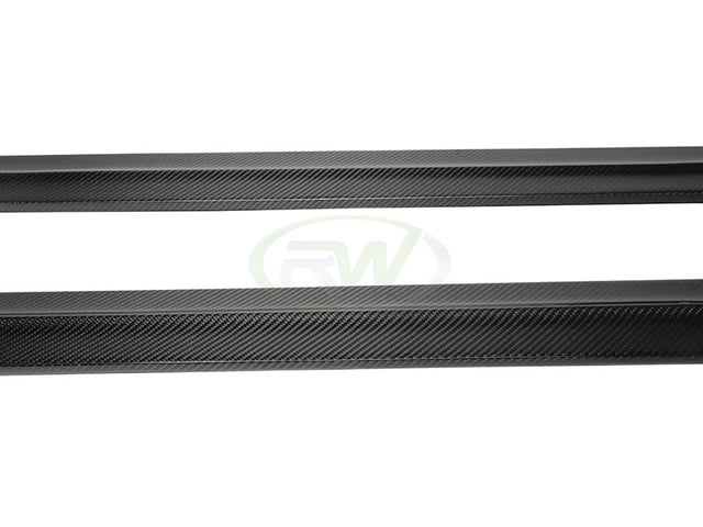 RW Carbon - RWS Carbon Fiber Side Skirt Extensions - BMW G80 M3