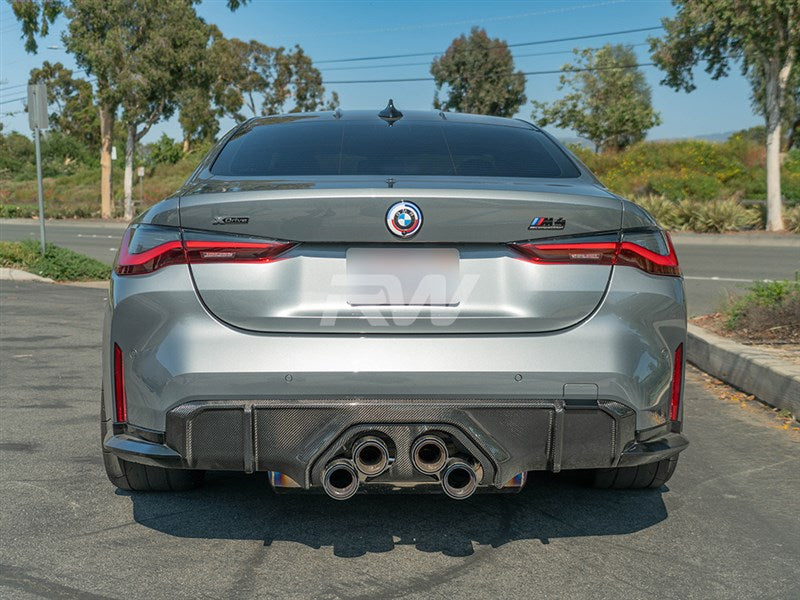 RW Carbon - Performance Carbon Fiber Rear Diffuser - BMW G8X M3/M4