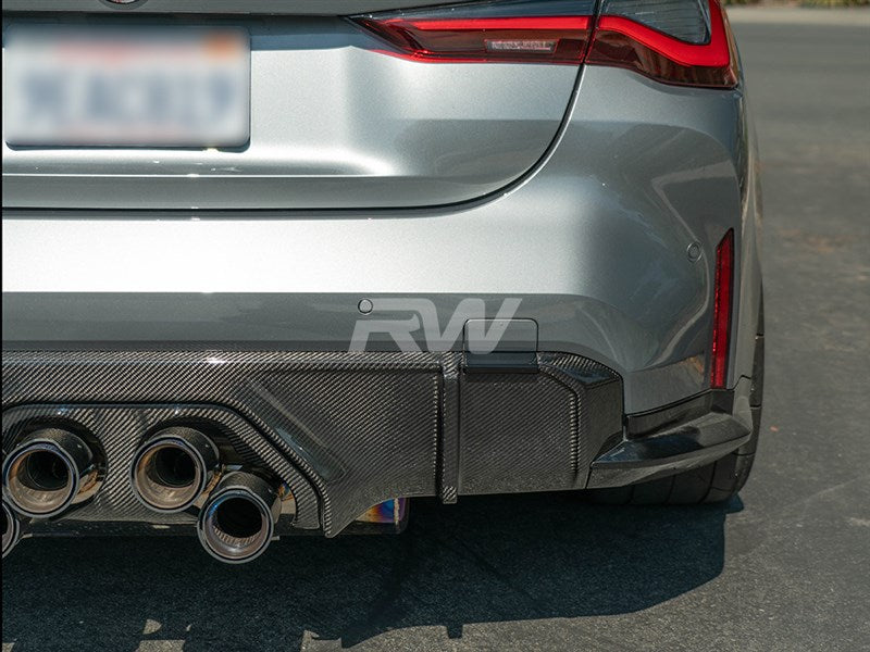 RW Carbon - Performance Carbon Fiber Rear Diffuser - BMW G8X M3/M4