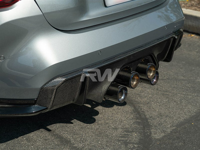 RW Carbon - Performance Carbon Fiber Rear Diffuser - BMW G8X M3/M4