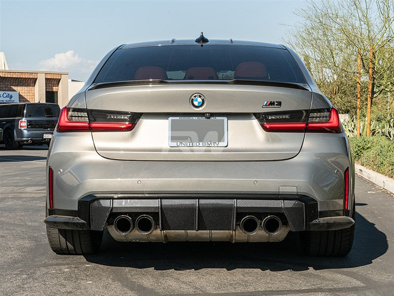 RW Carbon - Type 2 Carbon Fiber Rear Diffuser - BMW G8X M3/M4