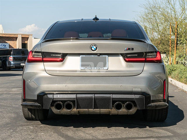 RW Carbon - Type 2 Carbon Fiber Rear Diffuser - BMW G8X M3/M4