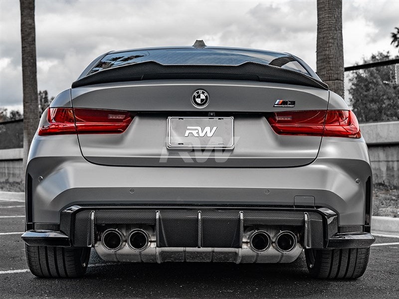 RW Carbon - Carbon Fiber Rear Diffuser - BMW G8X M3/M4
