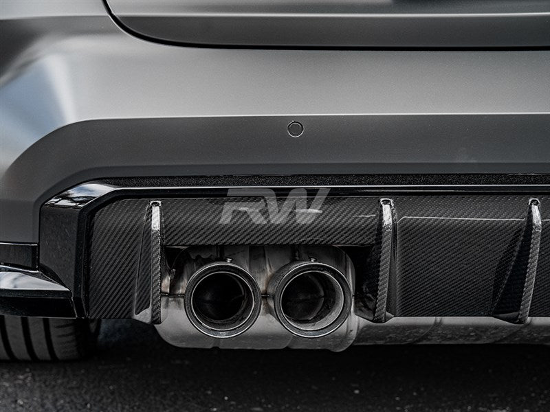 RW Carbon - Carbon Fiber Rear Diffuser - BMW G8X M3/M4