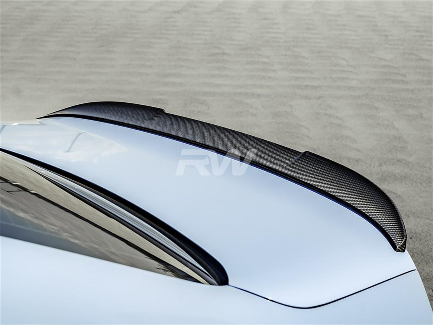 RW Carbon - RWS Dry Carbon Fiber Performance Rear Decklid Spoiler - BMW G87 M2