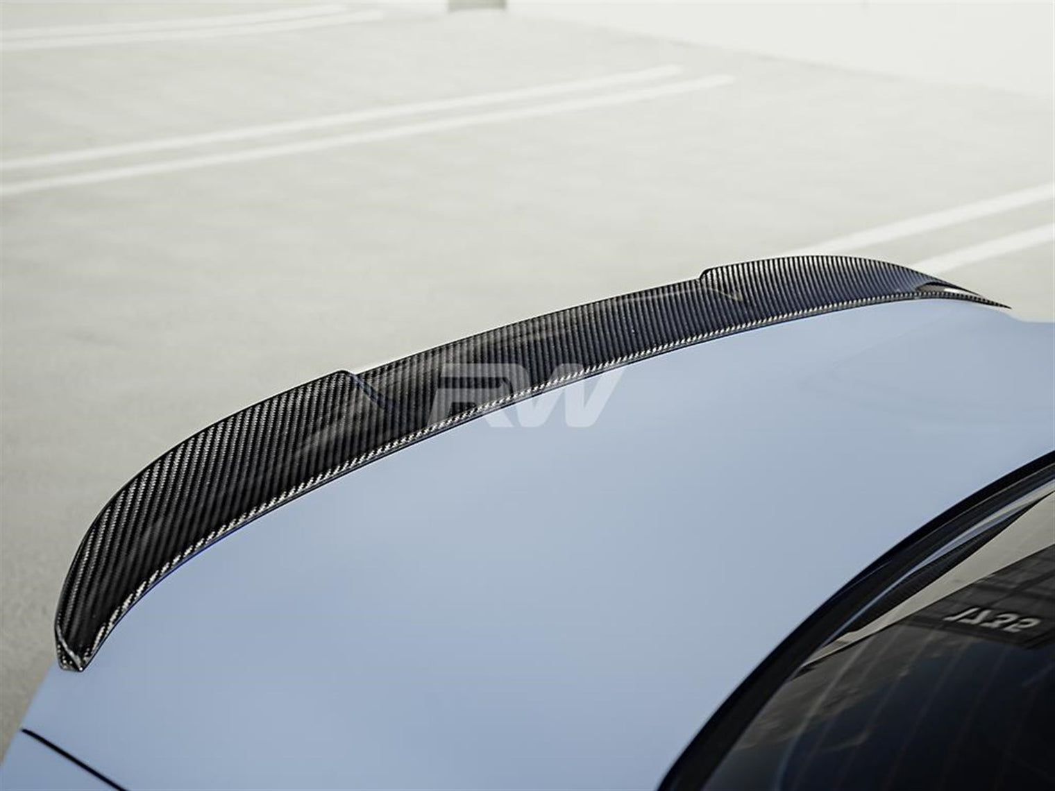 RW Carbon - RWS Dry Carbon Fiber Performance Rear Decklid Spoiler - BMW G87 M2