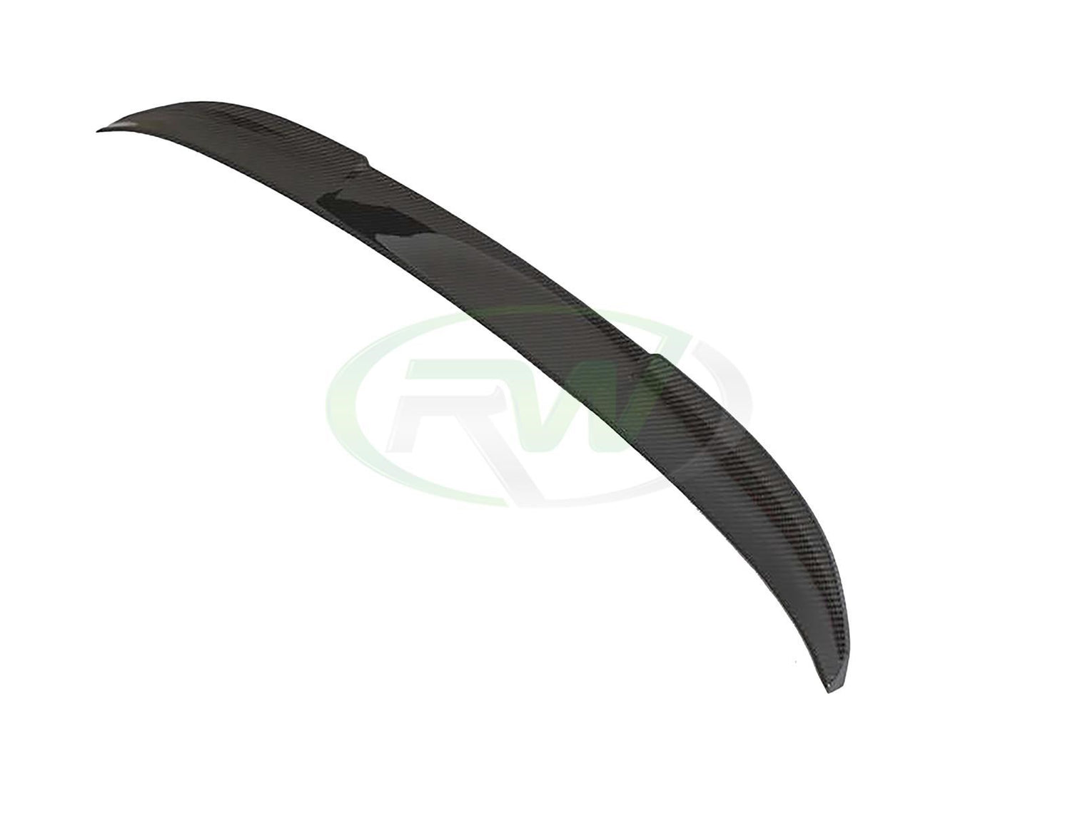 RW Carbon - RWS Dry Carbon Fiber Performance Rear Decklid Spoiler - BMW G87 M2