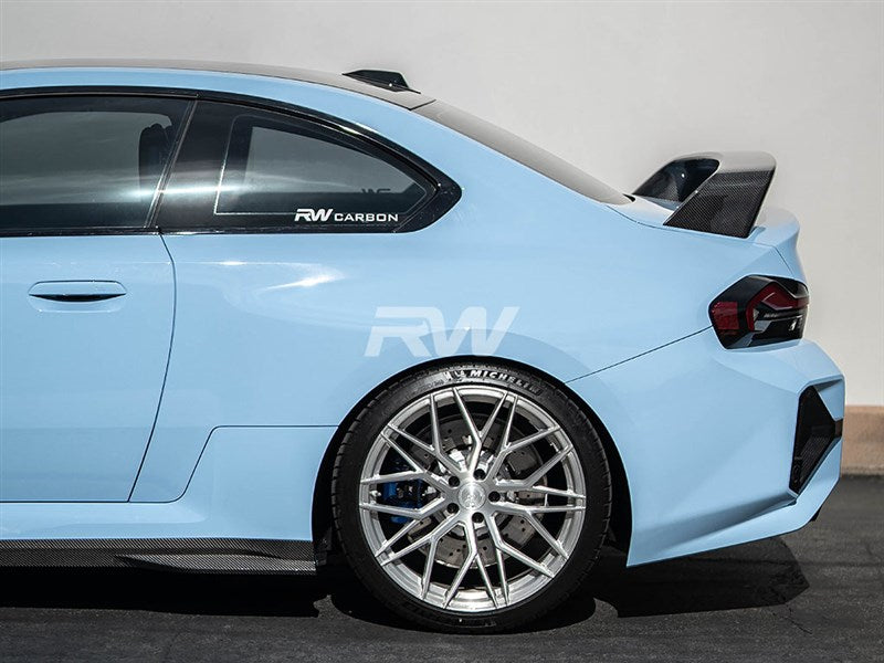 RW Carbon - Carbon Fiber GTX Side Skirt Extensions - BMW G87 M2