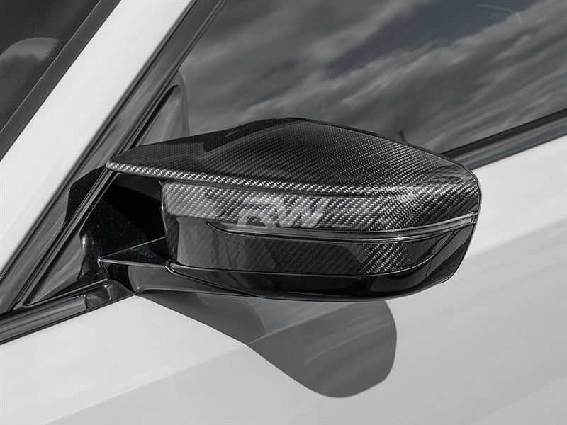 RW Carbon - Carbon Fiber Mirror Covers - BMW G87 M2