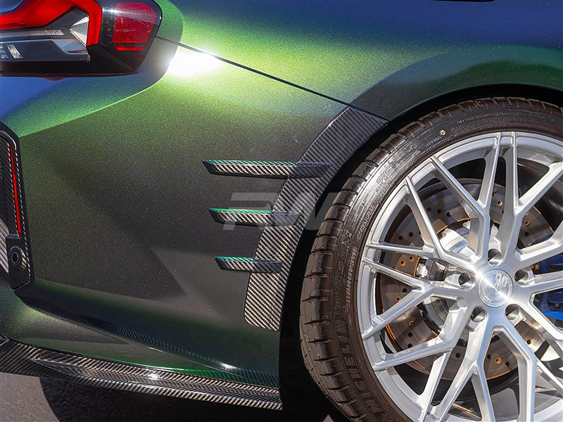 RW Carbon - Carbon Fiber Rear Fender Arch Trim - G87 M2