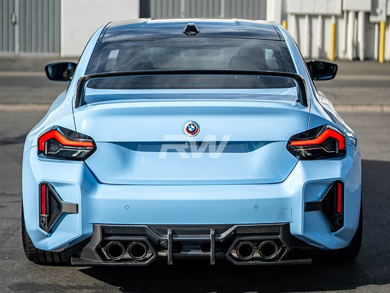 RW Carbon - Carbon Fiber Performance Rear Decklid Spoiler - BMW G87 M2