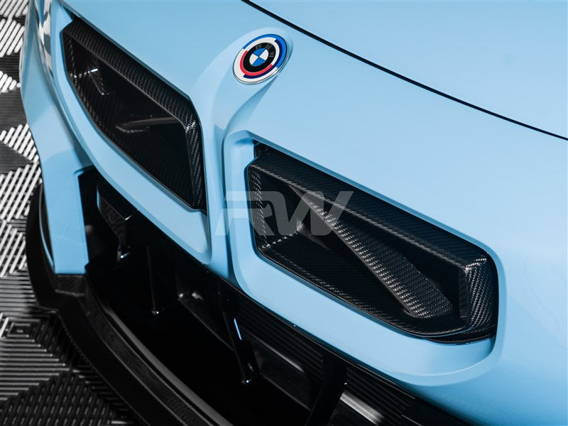 RW Carbon - Carbon Fiber GTX Grilles - BMW G87 M2