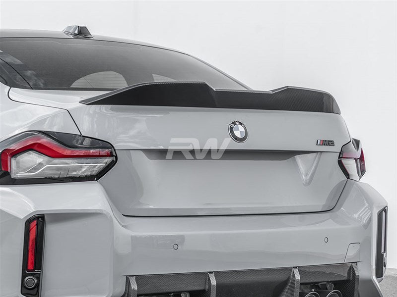 RW Carbon - Carbon Fiber Performance Rear Decklid Spoiler - BMW G87 M2