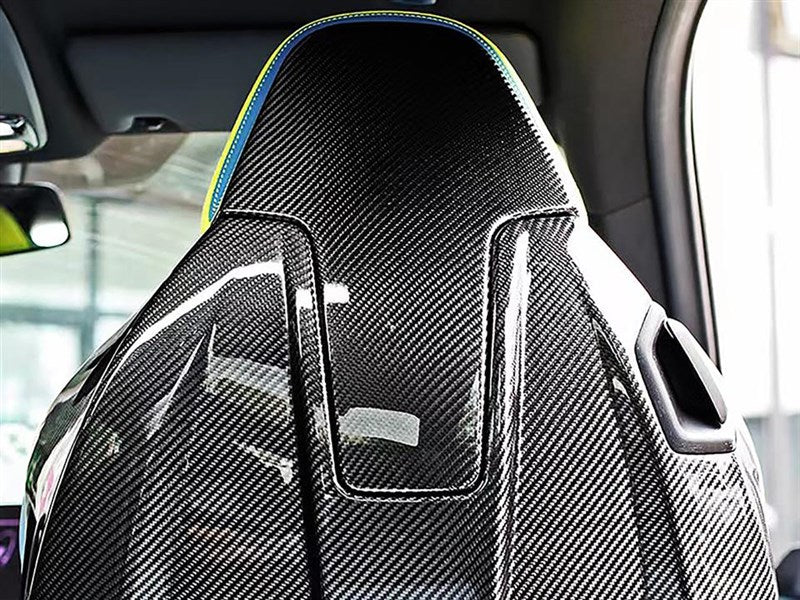 RW Carbon - Carbon Fiber Seat Back Cover Set - BMW G87 M2