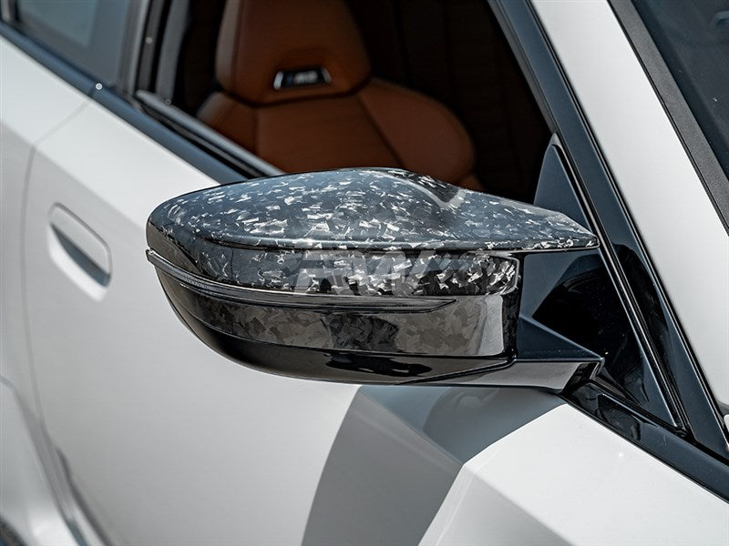 RW Carbon - Forged Carbon Fiber Mirror Covers - BMW G87 M2