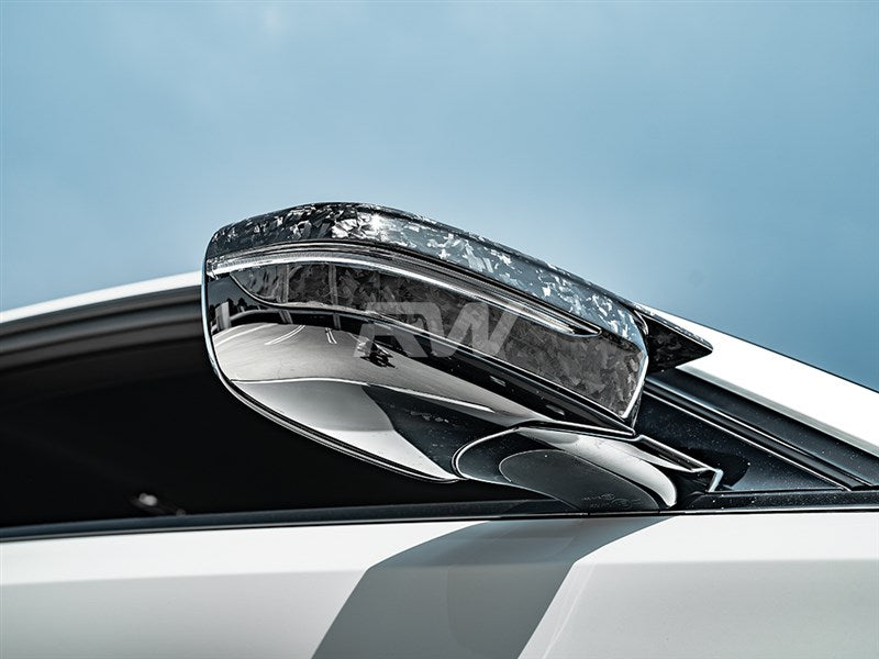 RW Carbon - Forged Carbon Fiber Mirror Covers - BMW G87 M2