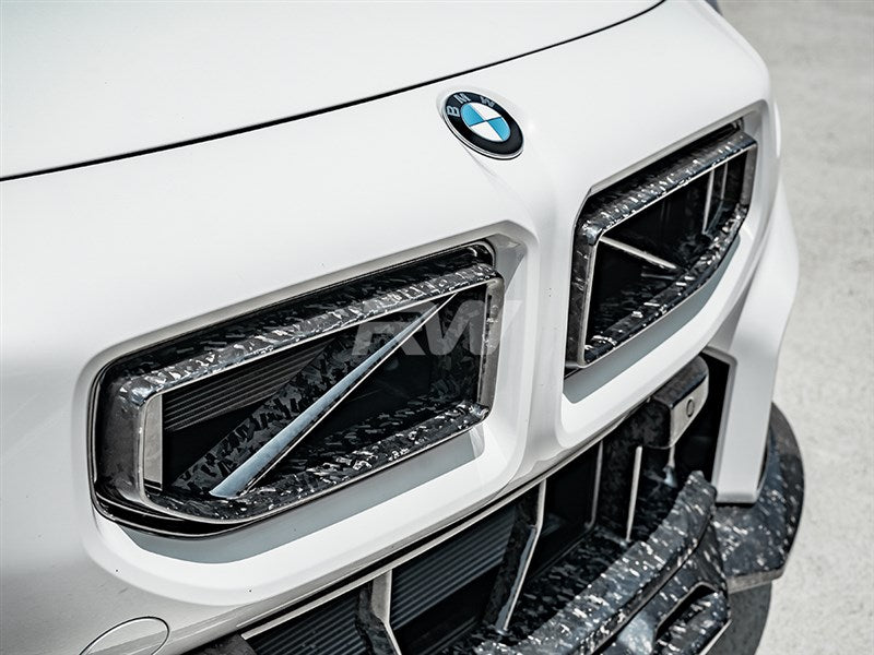 RW Carbon - Forged Carbon Fiber GTX Grilles - BMW G87 M2