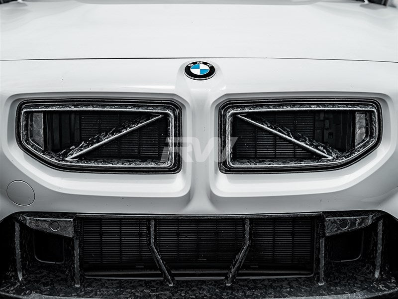 RW Carbon - Forged Carbon Fiber GTX Grilles - BMW G87 M2