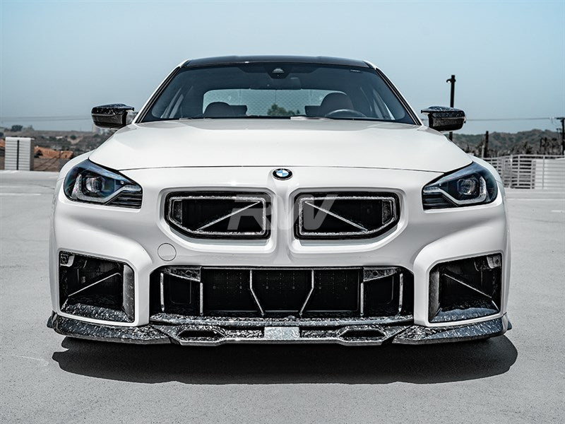 RW Carbon - Forged Carbon Fiber GTX Grilles - BMW G87 M2