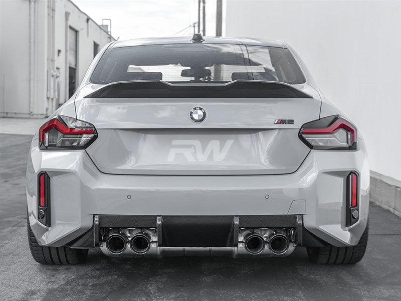 RW Carbon - Carbon Fiber Performance Rear Decklid Spoiler - BMW G87 M2