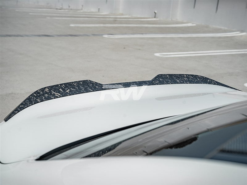 RW Carbon - Forged Carbon Fiber Performance Rear Decklid Spoiler - BMW G87 M2