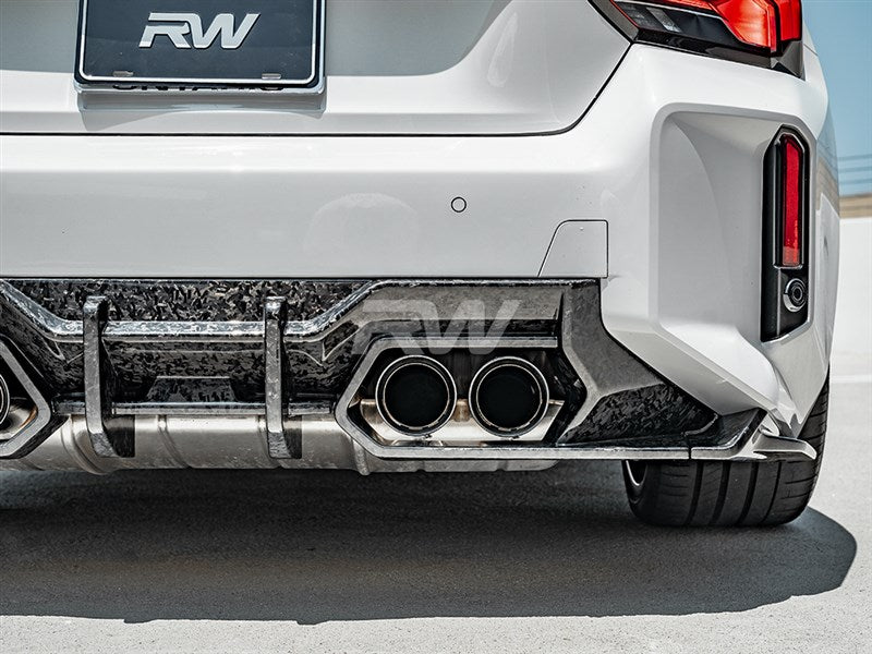 RW Carbon - DTM Forged Carbon Fiber Rear Diffuser - BMW G87 M2