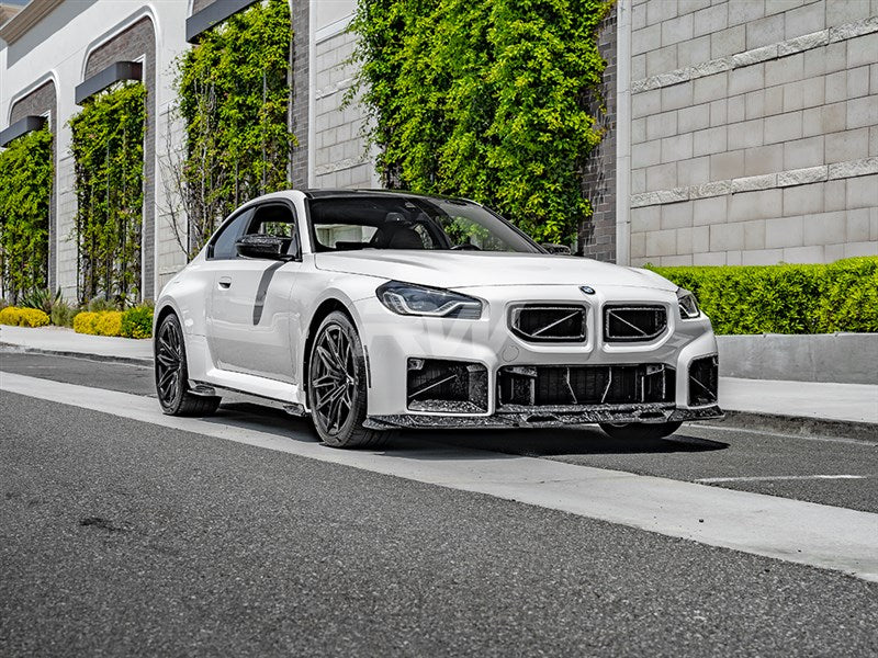 RW Carbon - Forged Carbon Fiber GTX Side Skirt Extensions - BMW G87 M2