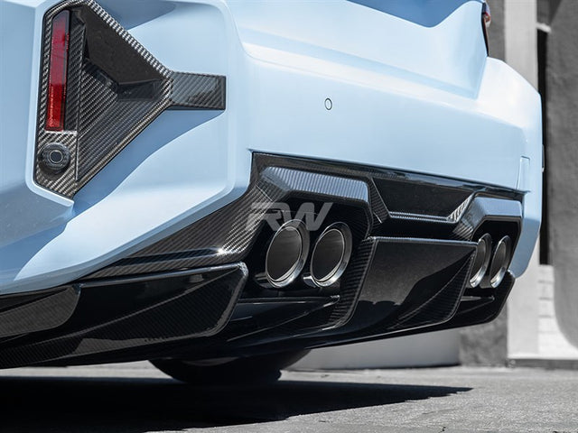 RW Carbon - Carbon Fiber GTX Rear Diffuser/Undertray - BMW G87 M2
