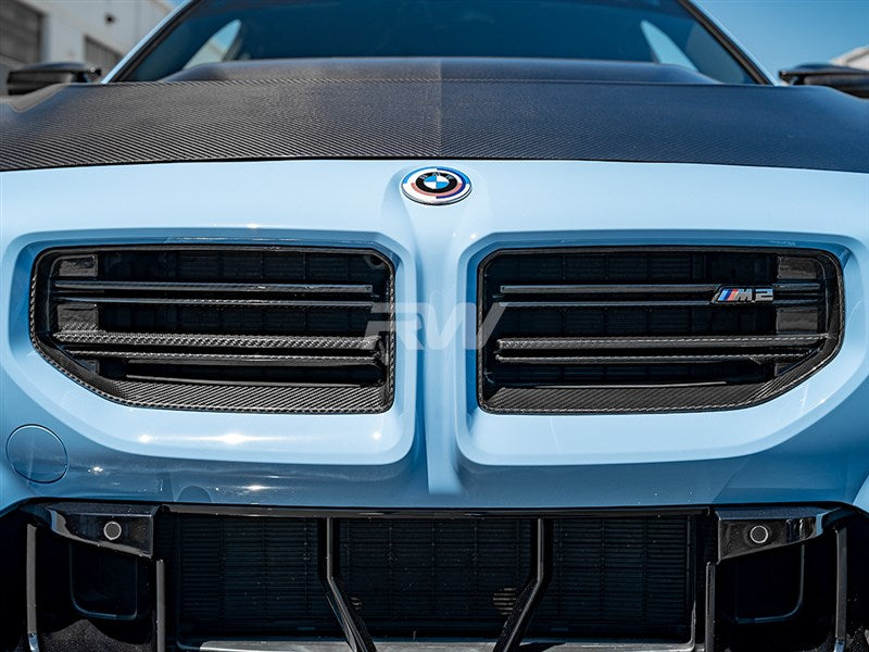 RW Carbon - OEM Style Carbon Fiber GTX Grilles - BMW G87 M2