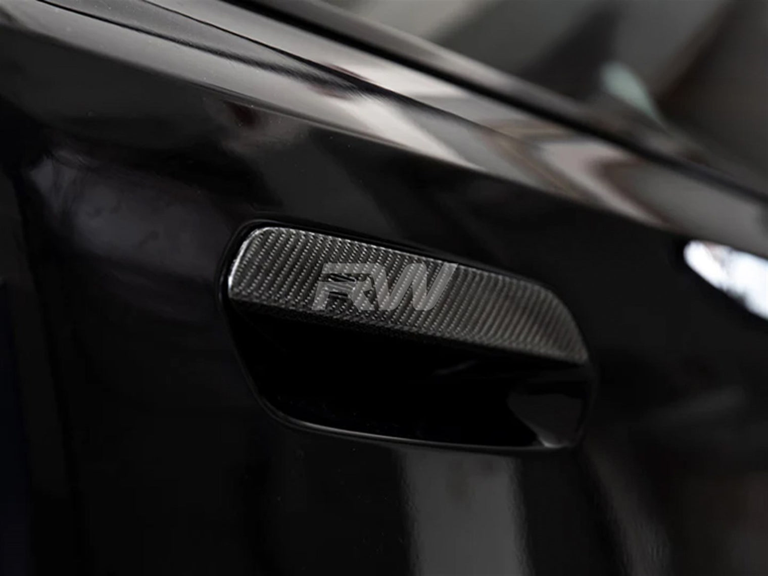 RW Carbon - Carbon Fiber Door Handle Trim Set - BMW G87 M2