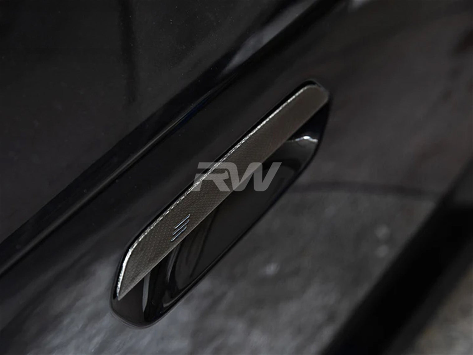 RW Carbon - Carbon Fiber Door Handle Trim Set - BMW G87 M2