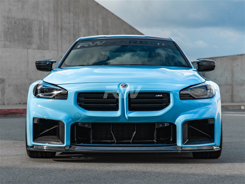 RW Carbon  - RWS Dry Carbon Fiber Front Lip - BMW G87 M2