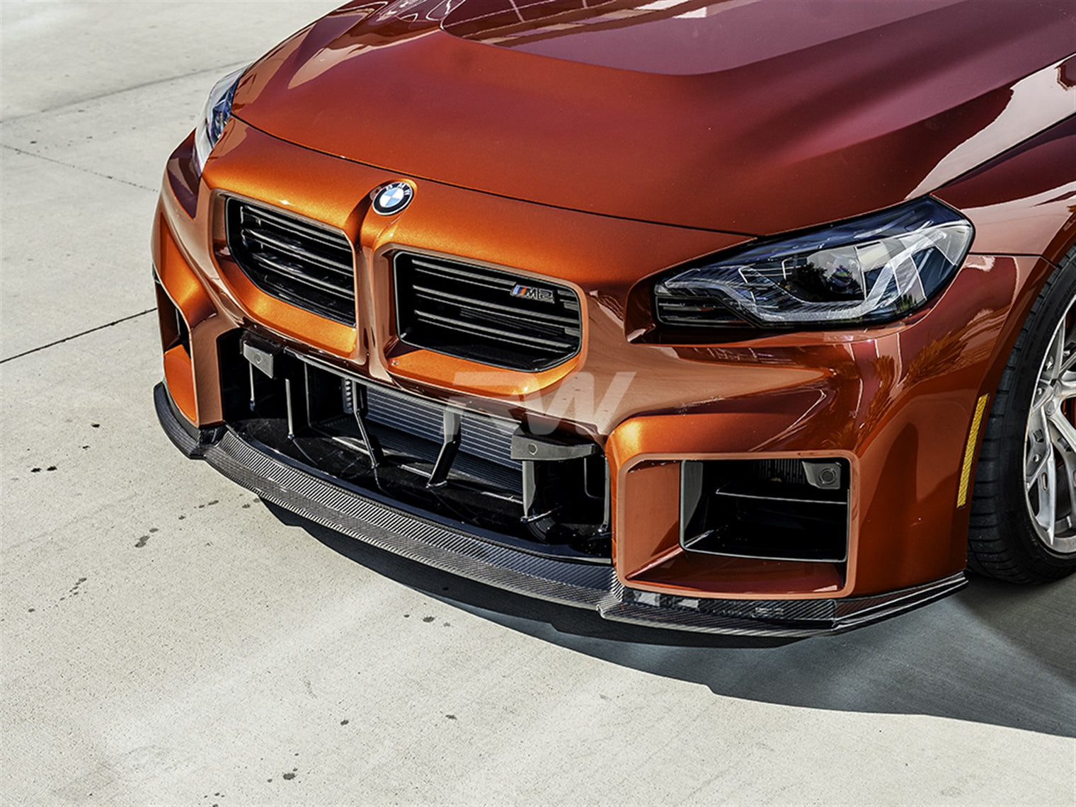 RW Carbon  - RWS Dry Carbon Fiber Front Lip - BMW G87 M2