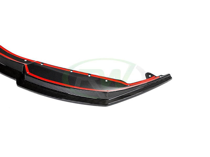 RW Carbon  - RWS Dry Carbon Fiber Front Lip - BMW G87 M2