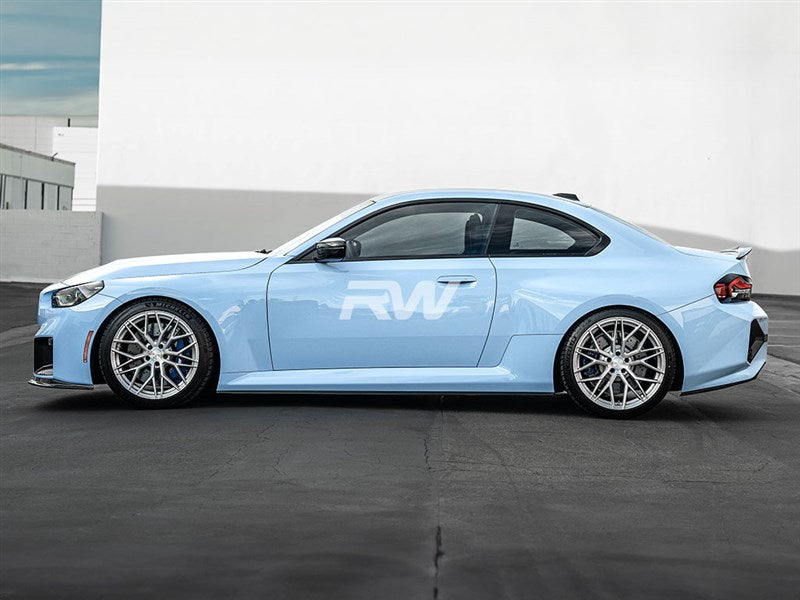 RW Carbon - RS Dry Carbon Fiber Side Skirt Extensions - BMW G87 M2