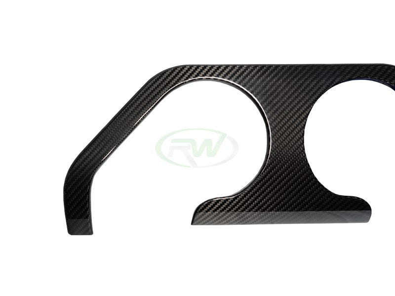 RW Carbon - Performance Carbon Fiber Exhaust Cover - BMW G8X M3/M4