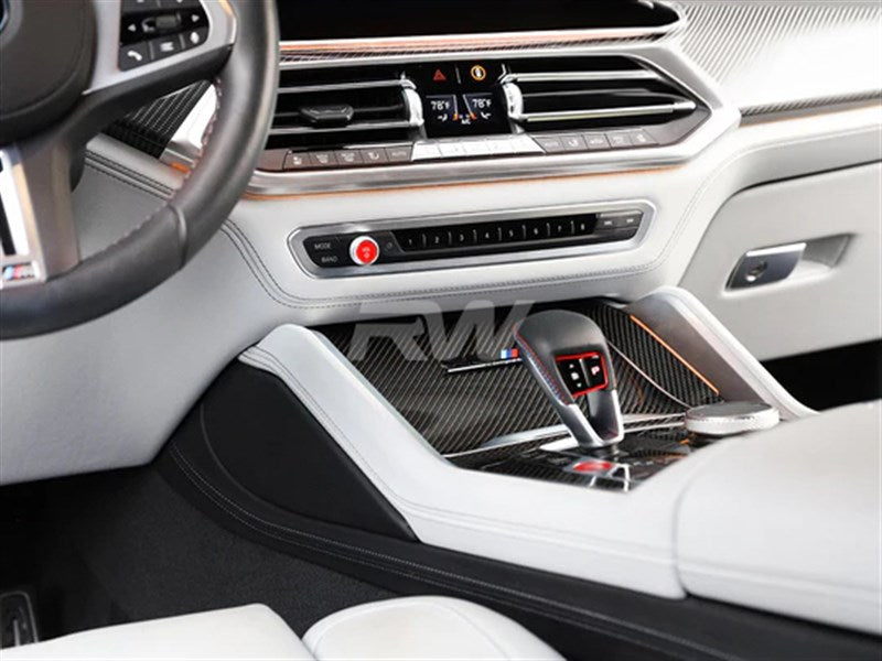 RW Carbon - Bright Red Audio Volume Button - BMW F/G-Chassis
