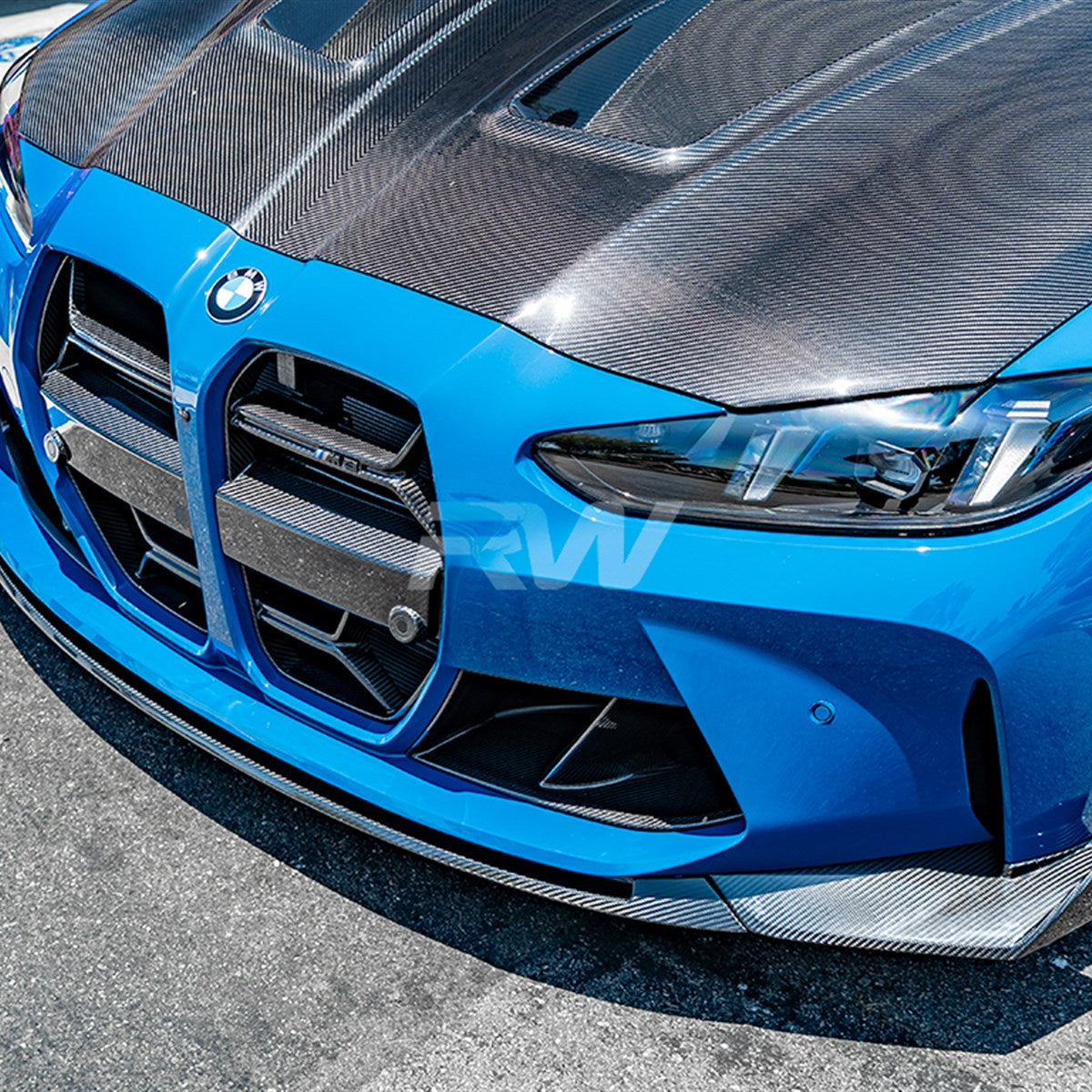RW Carbon - Carbon Fiber CS Front Lip - BMW G8X M3/M4 – european auto ...