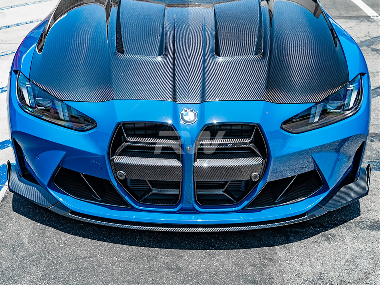 RW Carbon  - Carbon Fiber CS Front Lip - BMW G8X M3/M4