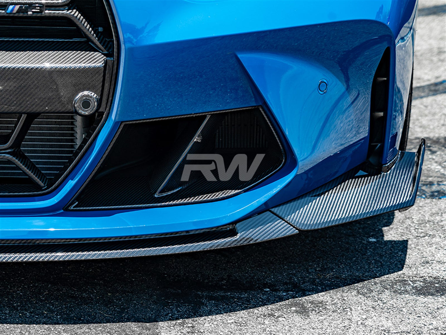 RW Carbon  - Carbon Fiber CS Front Lip - BMW G8X M3/M4