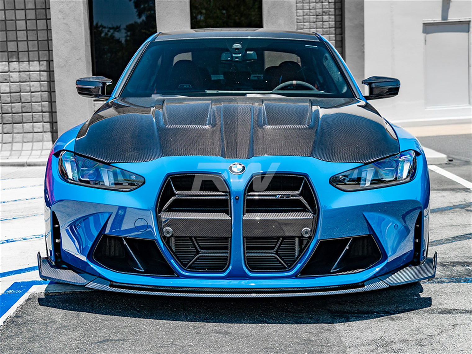 RW Carbon  - Carbon Fiber CS Front Lip - BMW G8X M3/M4