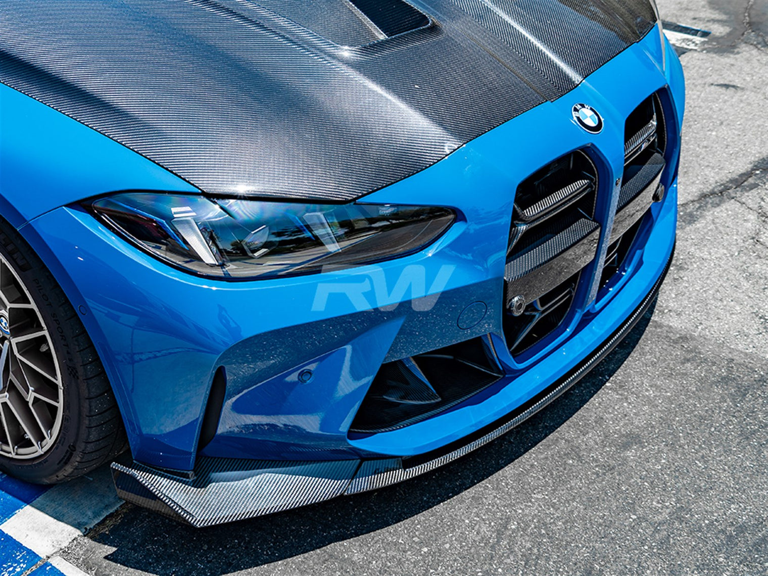 RW Carbon  - Carbon Fiber CS Front Lip - BMW G8X M3/M4