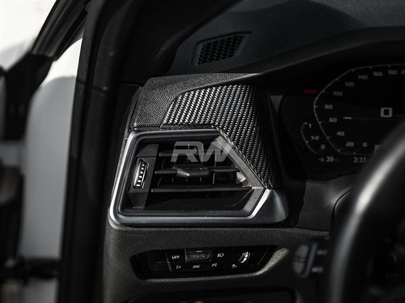 RW Carbon - Carbon Fiber Air Vent Trim - BMW G8X M2/M3/M4