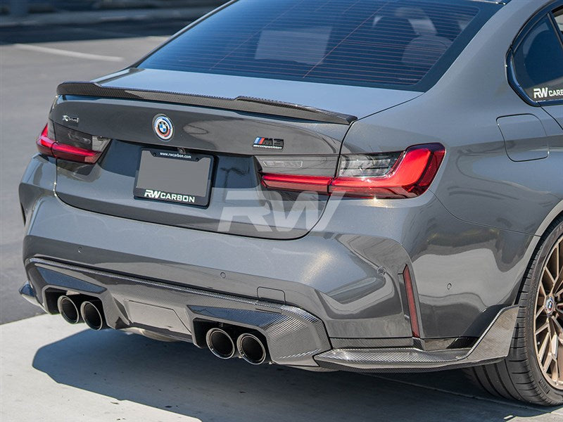 RW Carbon - DTM Carbon Fiber Rear Diffuser - BMW G8X M3/M4