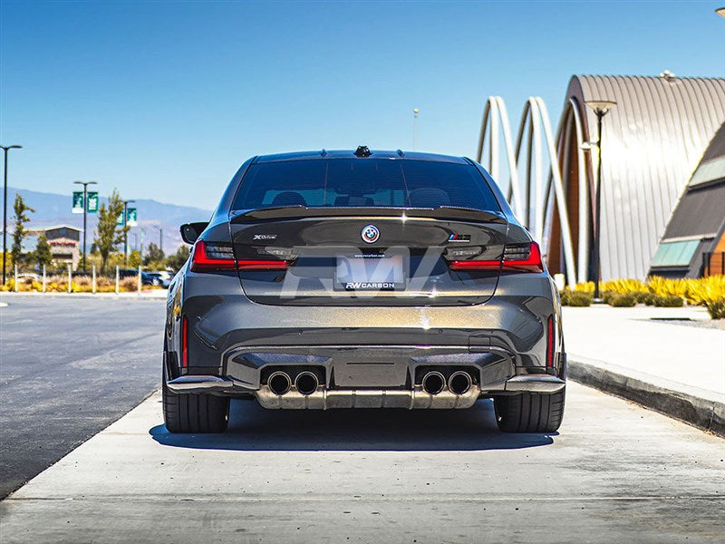 RW Carbon - DTM Carbon Fiber Rear Diffuser - BMW G8X M3/M4