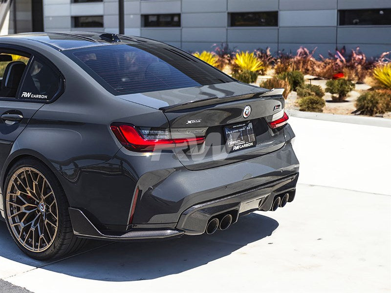 RW Carbon - DTM Carbon Fiber Rear Diffuser - BMW G8X M3/M4