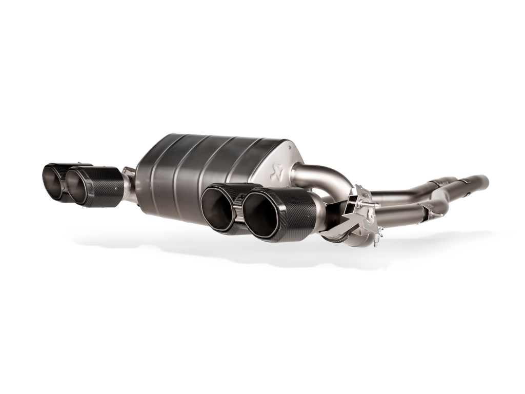 Akrapovic - Slip-On Exhaust (Titanium) - BMW G87 M2