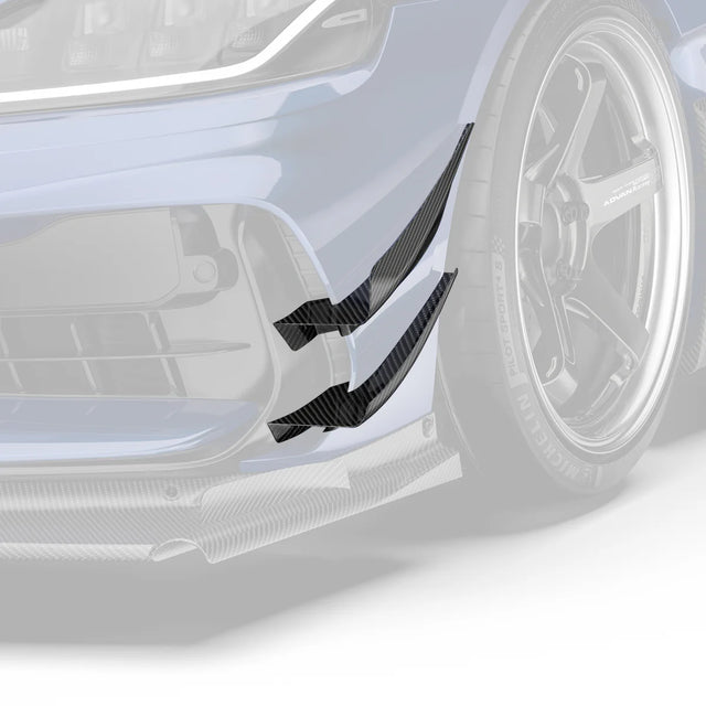 ADRO - ARD Prepreg Carbon Fiber Front Bumper Canards (for ADRO Bumper) - Toyota GR Supra