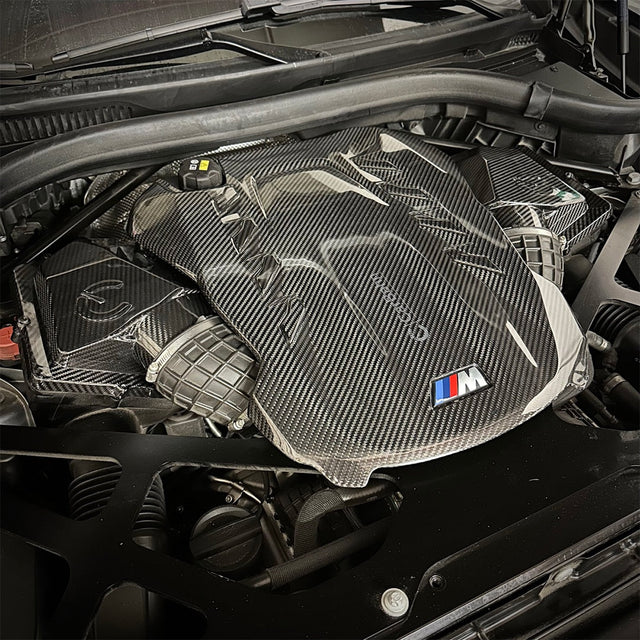 Carbon Fiber Engine Cover | BMW F9X X5M/X6M (2020 - 2023)